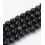 8mm - Chapelet pierre - obsidienne
