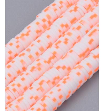 6mm - Chapelet perles rondelles Heishi