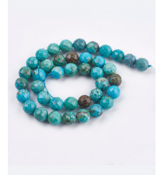 6mm - Chapelet pierre - Howlite teintée