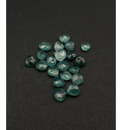 Quartz rose à facettes - Goutte