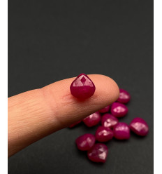 Rubis à facettes - Goutte