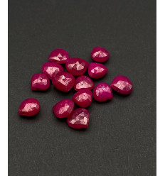 Rubis à facettes - Goutte
