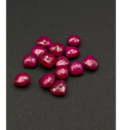 Rubis à facettes - Goutte