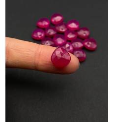 Calcédoine à facettes - Goutte