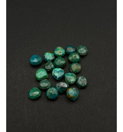 Goutte à facette "chrysocolle"