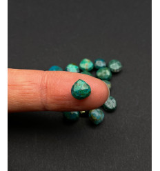 Goutte à facette "chrysocolle"