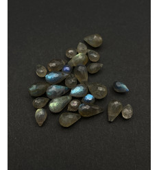 Goutte à facette "Labradorite"