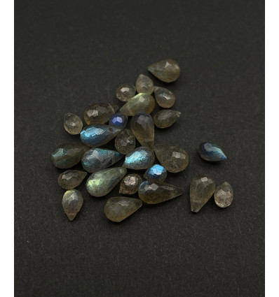 Goutte à facette "Labradorite"