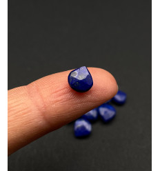 Mini goutte à facette "lapis lazuli"