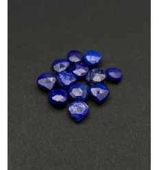 Mini goutte à facette "lapis lazuli"