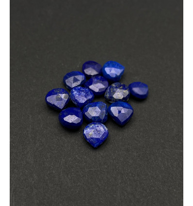 Mini goutte à facette "lapis lazuli"