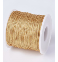 Fil de jade lurex doré foncé