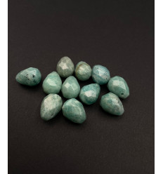 Goutte à facette "amazonite"