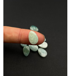 Goutte à facette "amazonite"