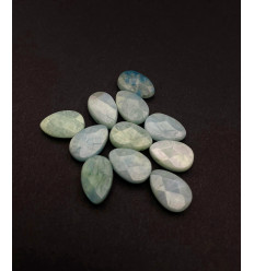 Goutte à facette "amazonite"