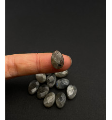 Goutte à facette "labradorite"