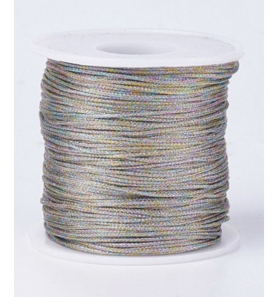 Fil de jade lurex multicolors