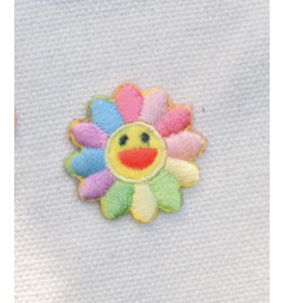 Ecusson fleur murakami