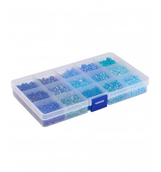 Kit perles de rocaille 4mm