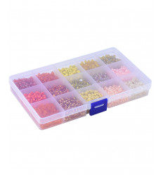 Kit perles de rocaille 4mm
