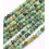 2mm - Chapelet pierre - turquoise africaine