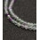 2mm - Chapelet pierre facette - fluorite