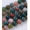 8mm - agate indienne - Chapelet pierre