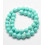 8mm - Chapelet pierre - Howlite turquoise