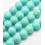 8mm - Chapelet pierre - Howlite turquoise
