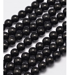 6mm - obsidienne - Chapelet pierre