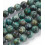 6mm - Chapelet pierre - turquoise africaine