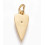 Pendentif coeur allongé 