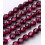 3,5mm - Chapelet pierre - grenat