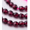 3,5mm - Chapelet pierre - grenat