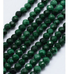 2mm - malachite - Chapelet pierre