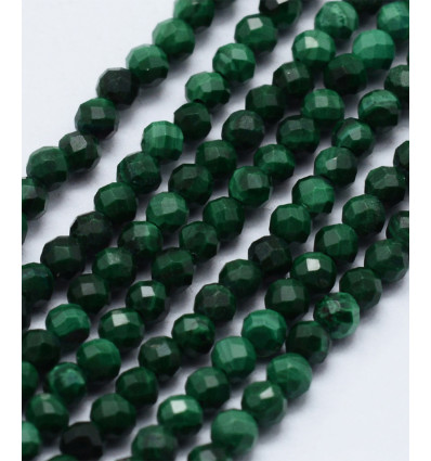2mm - malachite - Chapelet pierre