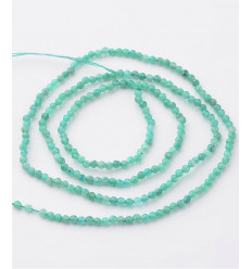2mm - amazonite - Chapelet pierre