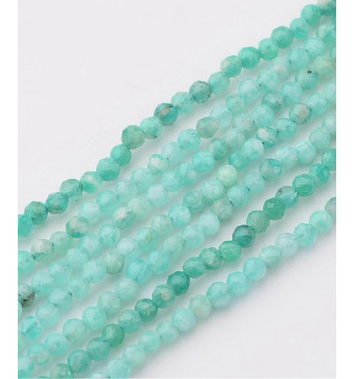 2mm - amazonite - Chapelet pierre