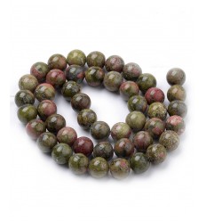 Chap. pierre - unakite - 6mm