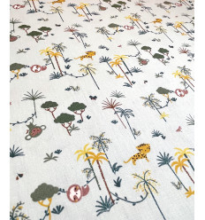 Tissu bio. "Little Safari" - Designed by Poppy
