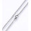 Collier chaine avec fermoir acier inoxydable