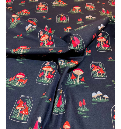 Tissu Cotton & Steel - Garden + Globe