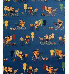 Tissu Dashwood "Hello Vélo"