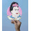 Broderie thermocollante : Frida Girl Power XL