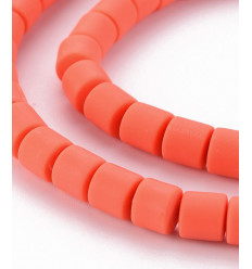 6x6mm - Chapelet perles rondelles Heishi