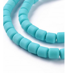 6x6mm - Chapelet perles rondelles Heishi