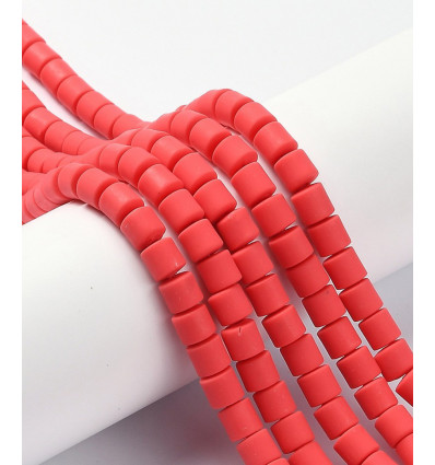 6x6mm - Chapelet perles rondelles Heishi