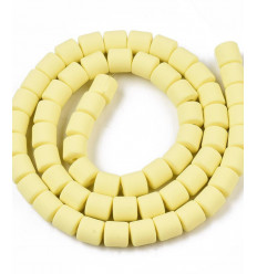 6x6mm - Chapelet perles rondelles Heishi