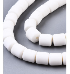 6x6mm - Chapelet perles rondelles Heishi