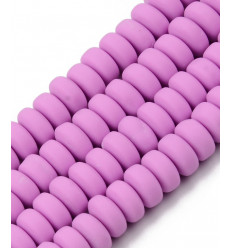 6x3mm - Chapelet perles rondelles Heishi